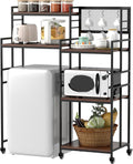 5-Tier Mini Fridge Cabinet