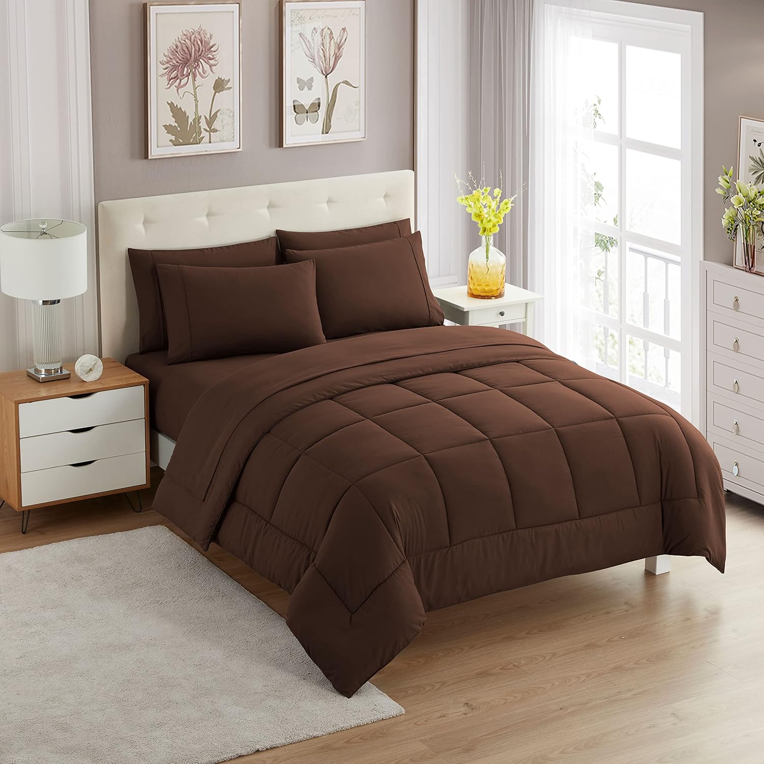 Sweet Home Collection 5 piece comforter set